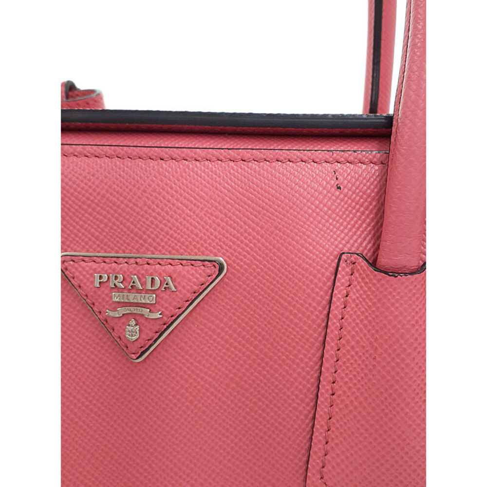 PRADA Saffiano Leather Handbag Bag - Picture 6 of 9